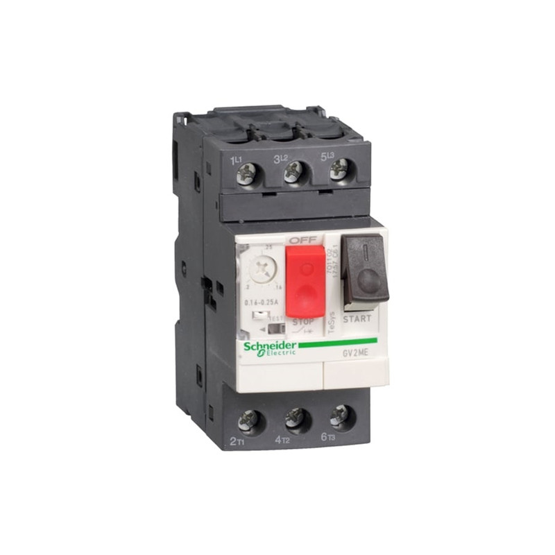 کلید حرارتی اشنایدر مدل GV2ME20- 1-1.6A