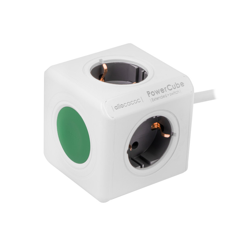 چندراهی برق الوکاکوک مدل Powercube Extended + Switch