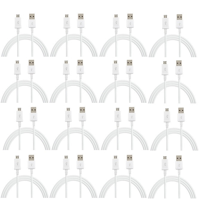 کابل تبدیل USB به microUSB کد 454874 طول 1.2 متر بسته 16 عددی
