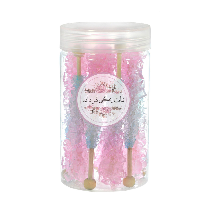 نبات چوبی رنگی دردانه بسته 12 عددی