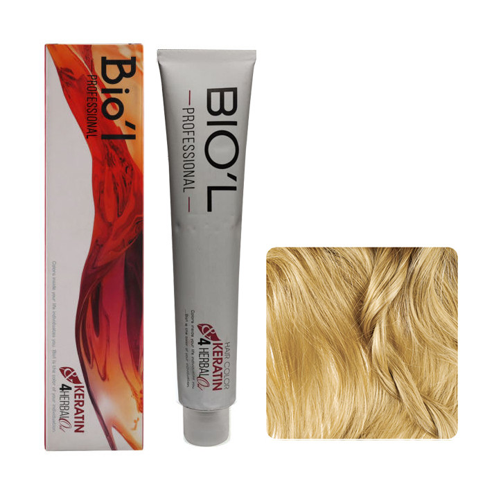 رنگ مو بیول سری BEIGE شماره 8.32 حجم 100 میلی لیتر رنگ بلوند بژ روشن