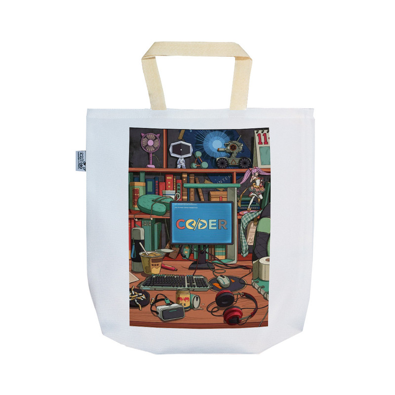 ساک خرید ترمه طراحان ایده مدل برنامه نویس کد job0083 - SS