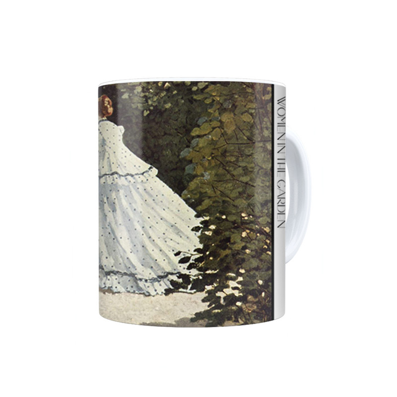 ماگ ترمه طراحان ایده مدل زنی در باغ از مونه کد art0183