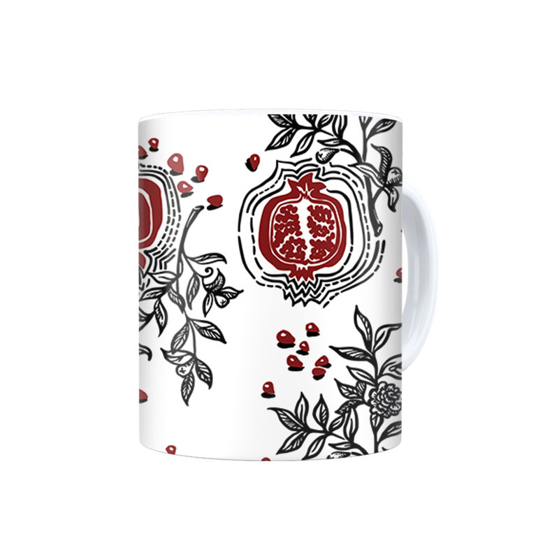 ماگ ترمه طراحان ایده مدل انار یلدا کد cfp2097