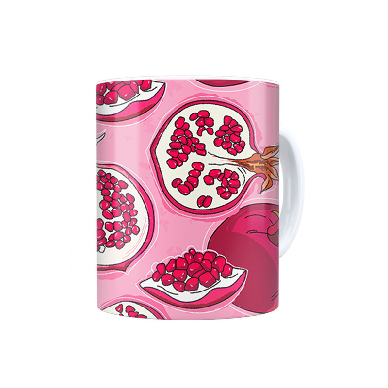 ماگ ترمه طراحان ایده مدل یک قاچ انار یلدا کد cfp2098