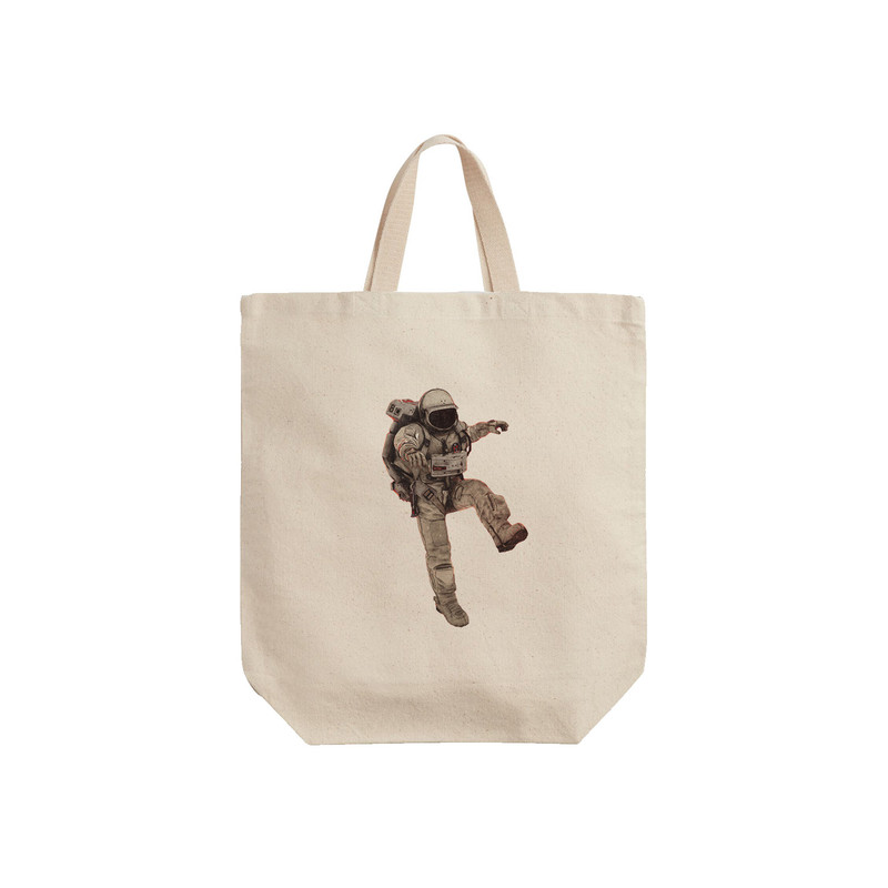 ساک خرید ترمه طراحان ایده مدل فضانورد رنگارنگ کد cfp1477 - S