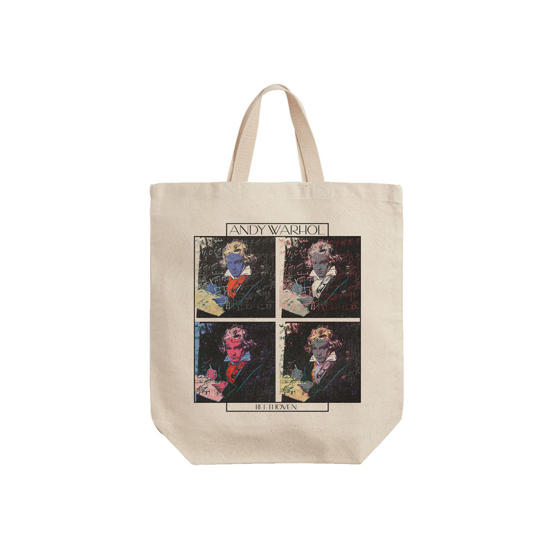 ساک خرید ترمه طراحان ایده مدل بتهوون از وارهول کد art0806 - S