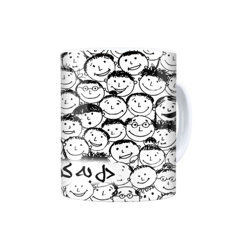 ماگ ترمه طراحان ایده مدل دل به کف غصه نباید سپرد کد trm111