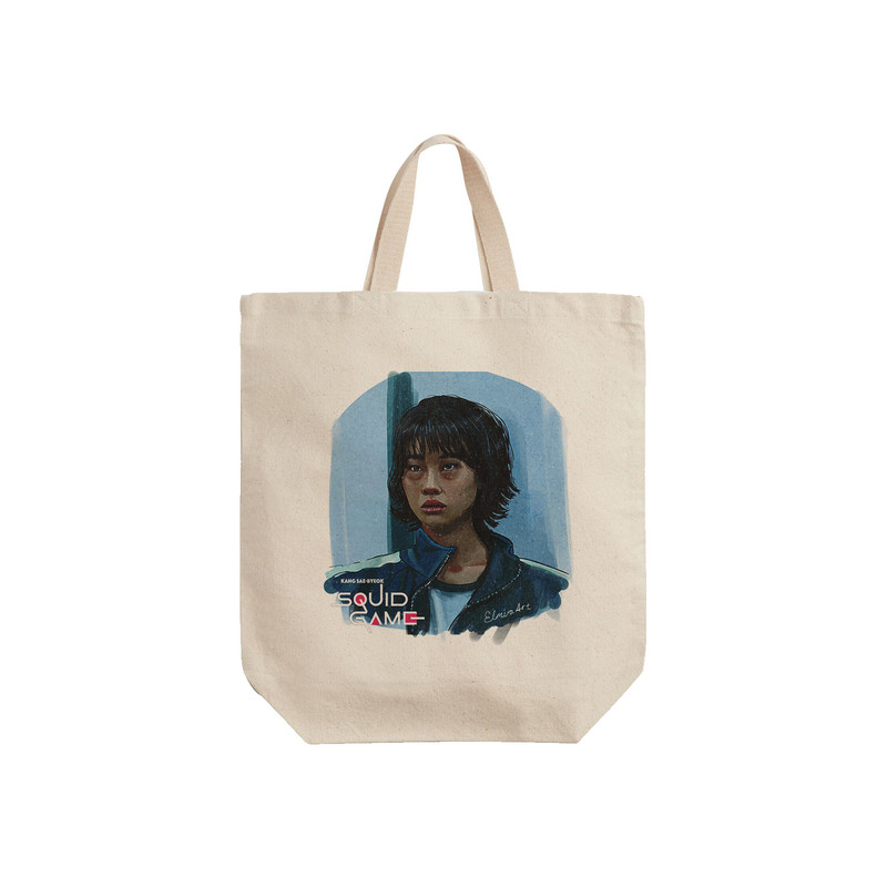 ساک خرید ترمه طراحان ایده مدل سریال اسکویید گیم کد cfp3066 - S