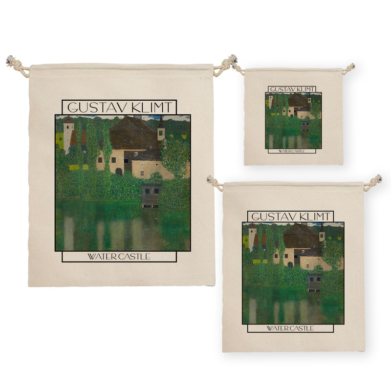 نظم دهنده ترمه طراحان ایده مدل کیسه بنددار قصر آبی از کلیمت کد art0074 بسته سه عددی