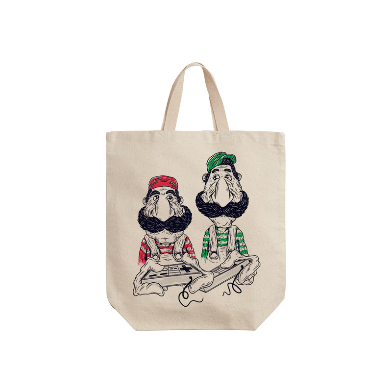 ساک خرید ترمه طراحان ایده مدل سیبیلو ها کد cfp1518 - S