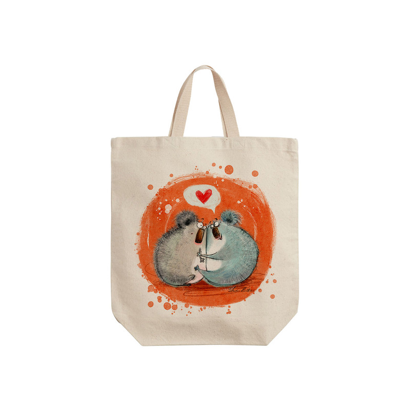 ساک خرید ترمه طراحان ایده مدل کوالا های عاشق کد cfp1507 - S