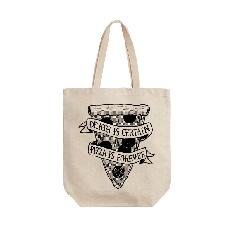 ساک خرید ترمه طراحان ایده مدل پیتزا تا ابد کد cfp1514 - L