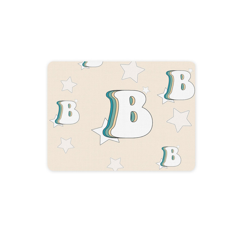 ماوس پد ترمه طراحان ایده مدل حرف B رترو کد cfp2926