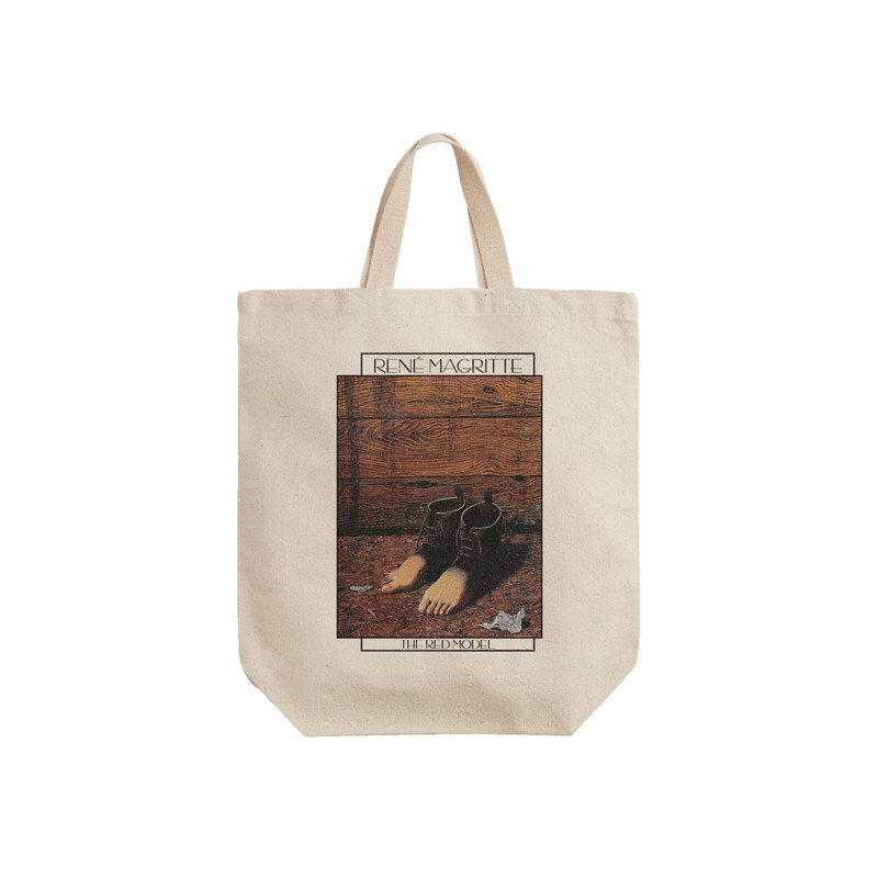 ساک خرید ترمه طراحان ایده مدل مدل قرمز از ماگریت کد art0481 - S