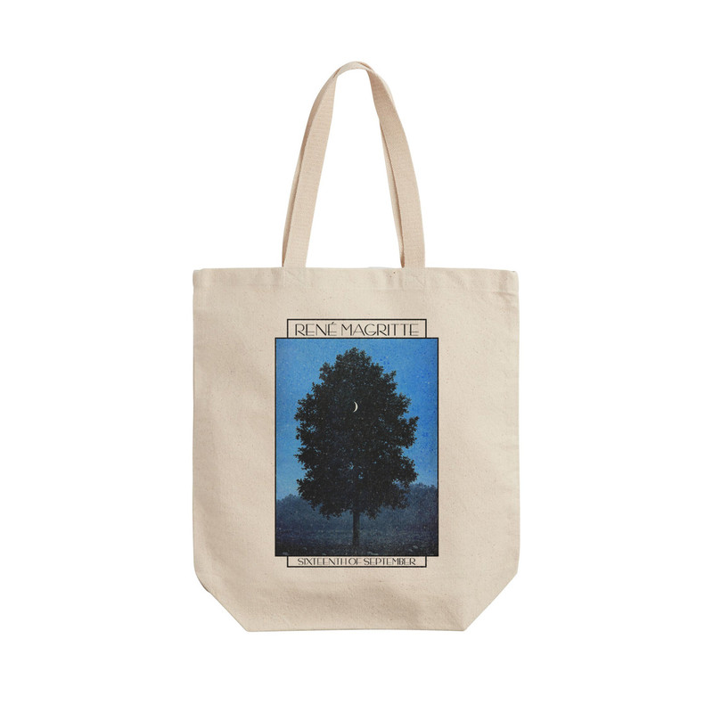 ساک خرید ترمه طراحان ایده مدل شانزده سپتامبر از ماگریت کد art0416 - L