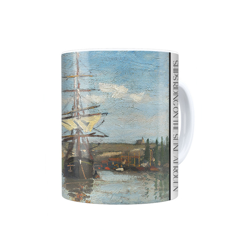 ماگ ترمه طراحان ایده مدل کشتی های شناور روی سن از مونه کد art0218