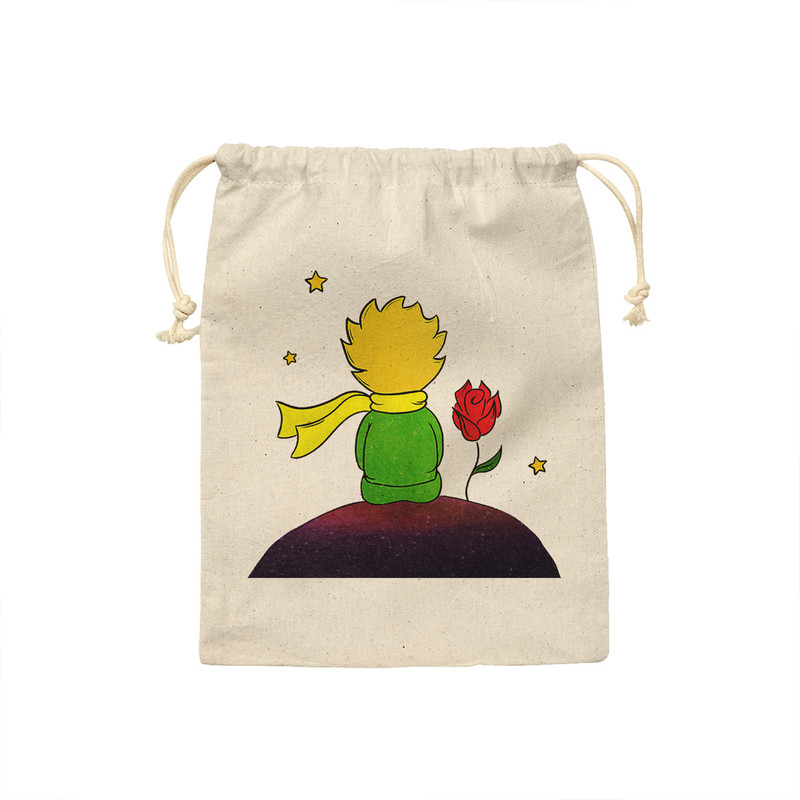 کیسه نان و سبزی ترمه طراحان ایده مدل شازده کوچولو و گل کد cfp2028 - S