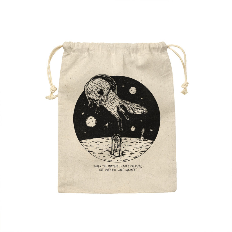 کیسه نان و سبزی ترمه طراحان ایده مدل روباه و گل شازده کوچولو کد cfp2048 - S