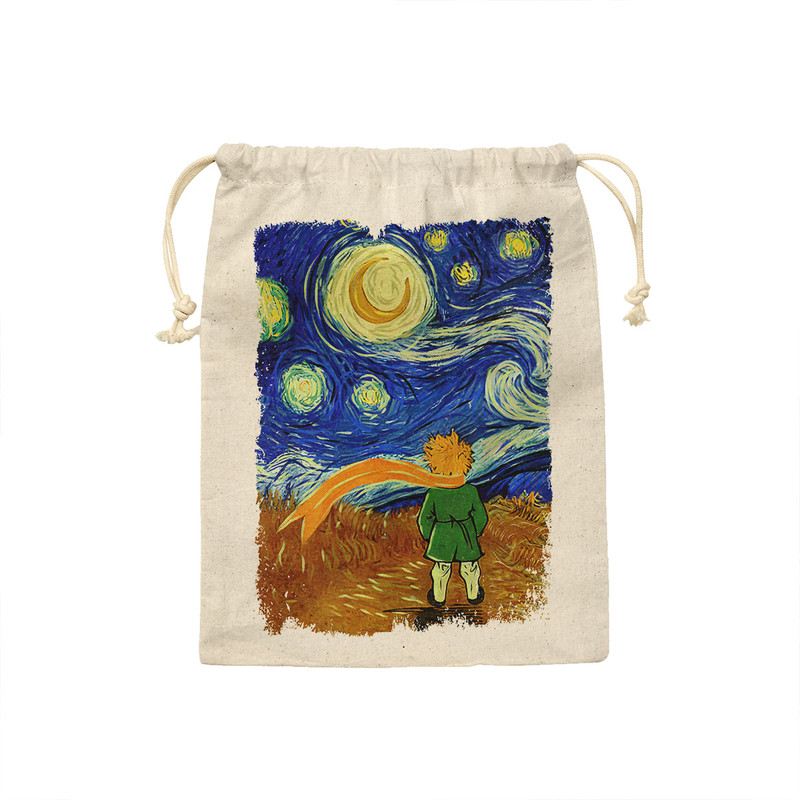 کیسه نان و سبزی ترمه طراحان ایده مدل شازده کوچولوی ونگوگی کد cfp2078 - S