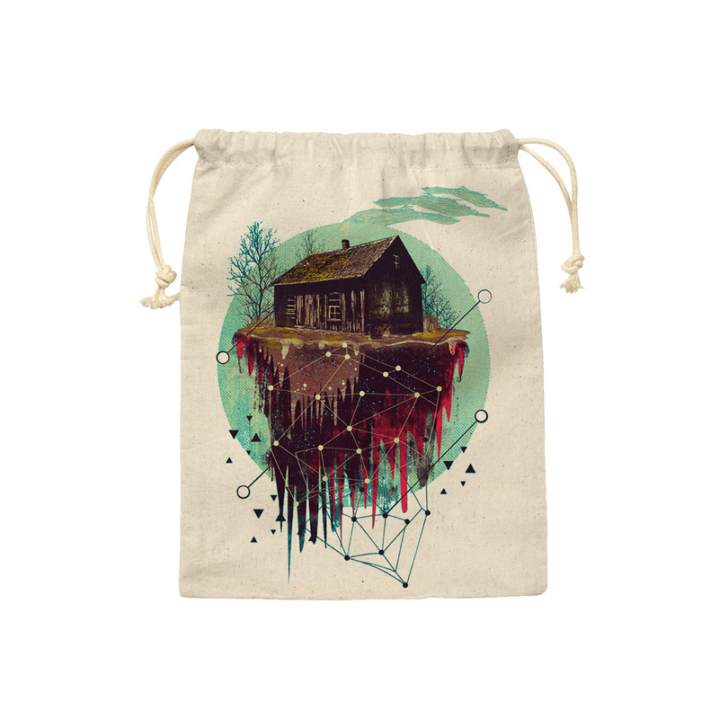 کیسه نان و سبزی ترمه طراحان ایده مدل کلبه ای در ابرها کد cfp1085 - S