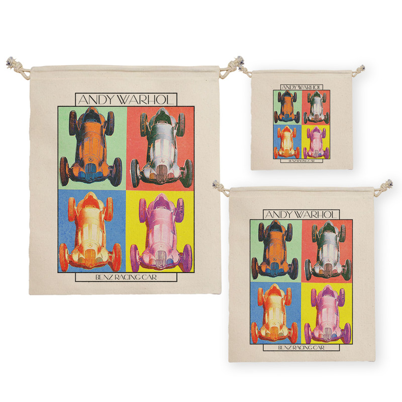 نظم دهنده ترمه طراحان ایده مدل ماشین مسابقه ای بنز از وارهول کد art0808 مجموعه سه عددی