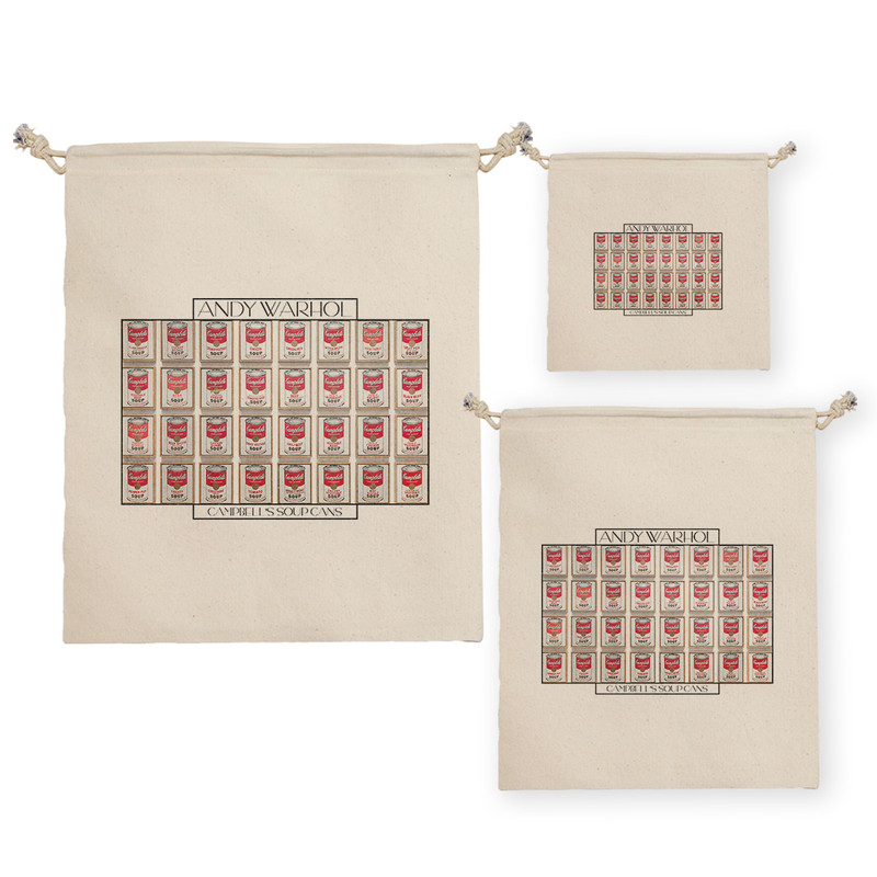 نظم دهنده ترمه طراحان ایده مدل قوطی های سوپ کمپبل از وارهول کد art0815 مجموعه سه عددی