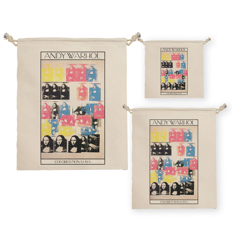 نظم دهنده ترمه طراحان ایده مدل مونالیزای رنگی از وارهول کد art0820 مجموعه سه عددی