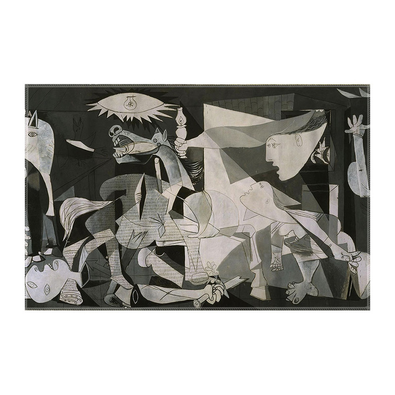 کاغذ کادو ترمه طراحان ایده مدل گرنیکا از پیکاسو کد art0349