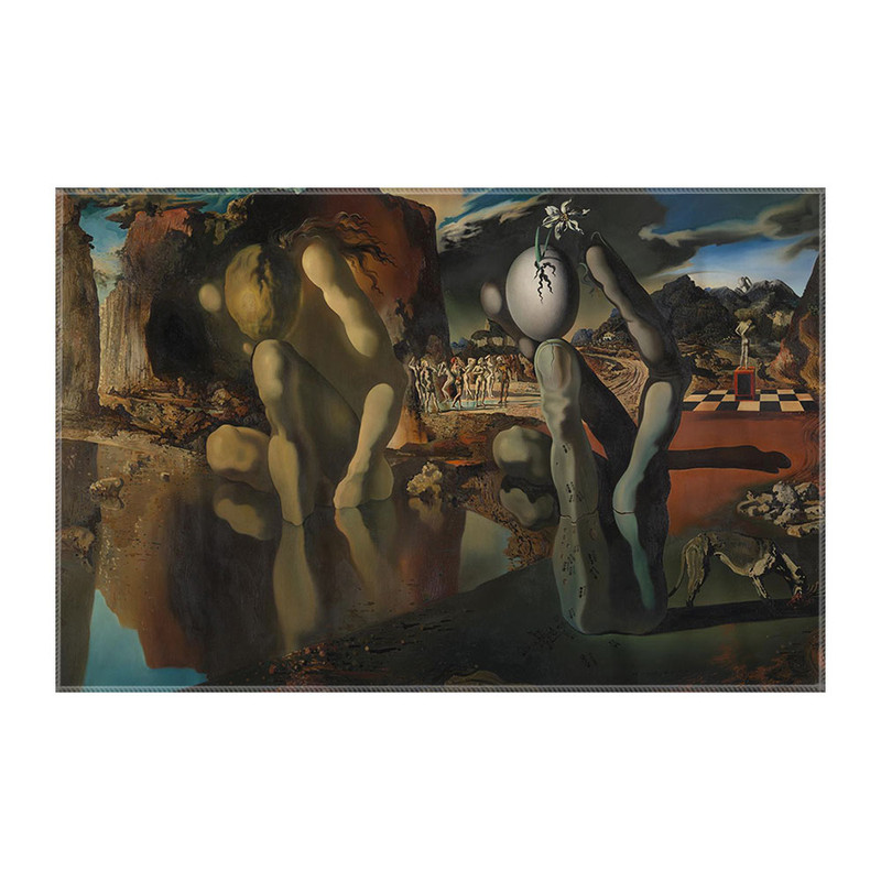 کاغذ کادو ترمه طراحان ایده مدل دگردیسی گل نرگس از دالی کد art0736 