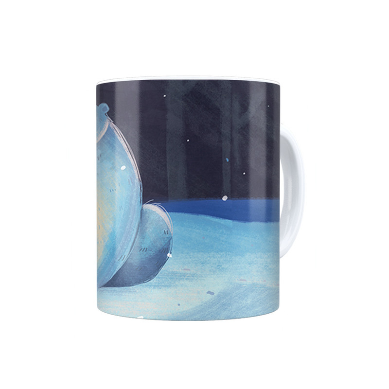 ماگ ترمه طراحان ایده مدل خرس و دخترک کد cfp1114