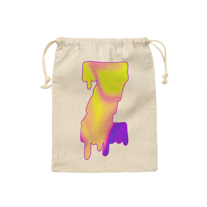 کیسه نان و سبزی ترمه طراحان ایده مدل حرف Z هولوگرامی کد cfp3002 - M