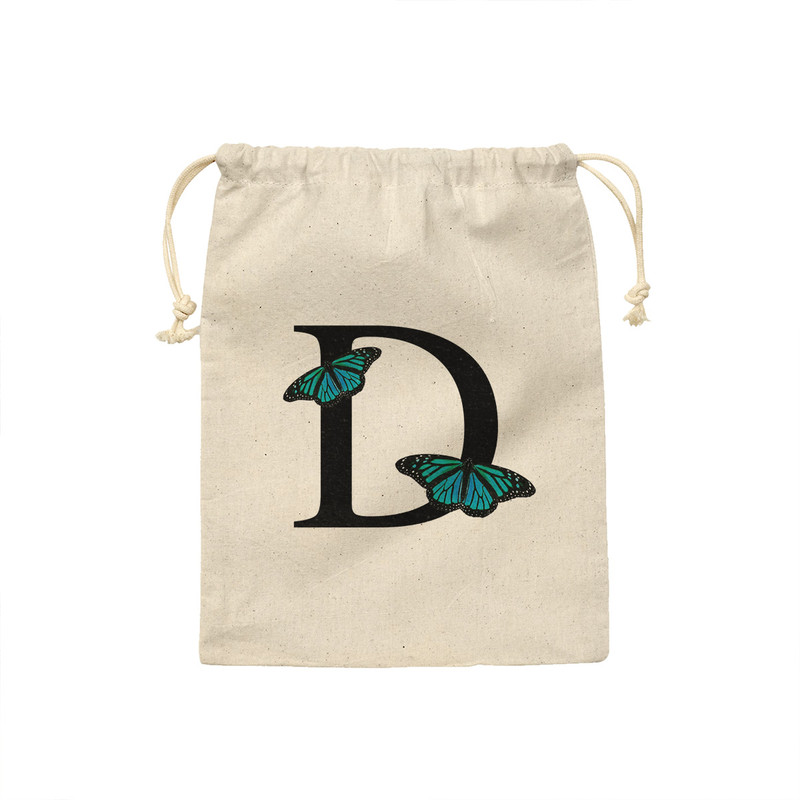 کیسه نان و سبزی ترمه طراحان ایده مدل حرف D پروانه ای کد cfp3006 - M