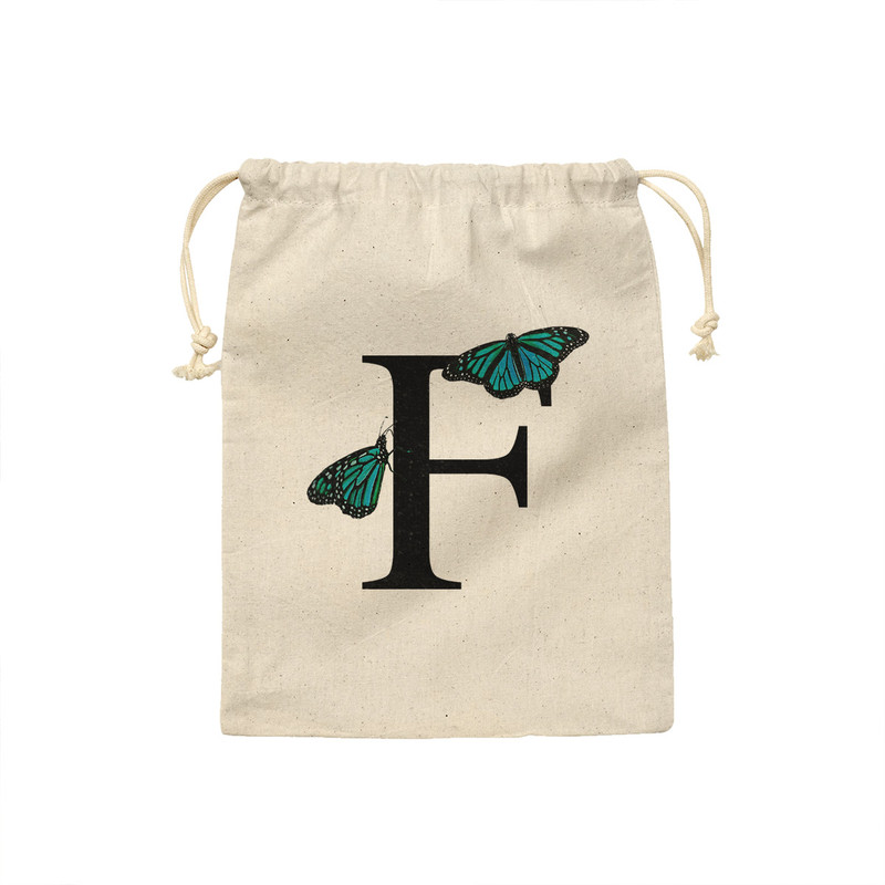 کیسه نان و سبزی ترمه طراحان ایده مدل حرف F پروانه ای کد cfp3008 - M