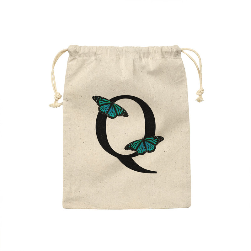 کیسه نان و سبزی ترمه طراحان ایده مدل حرف Q پروانه ای کد cfp3019 - M