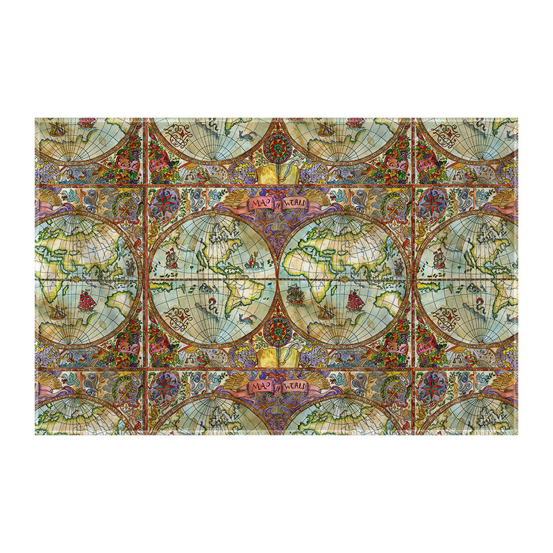 کاغذ کادو ترمه طراحان ایده مدل نقشه زمین کد cfp1401