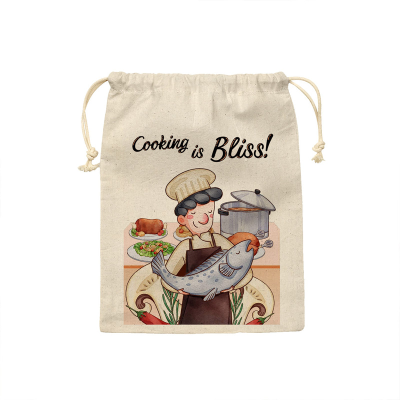 کیسه نان و سبزی همسو مدل بترن کد job0056 - S