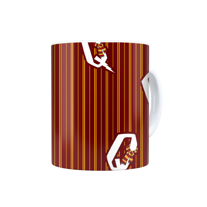 ماگ ترمه طراحان ایده مدل حرف Q هری پاتر کد cfp3046