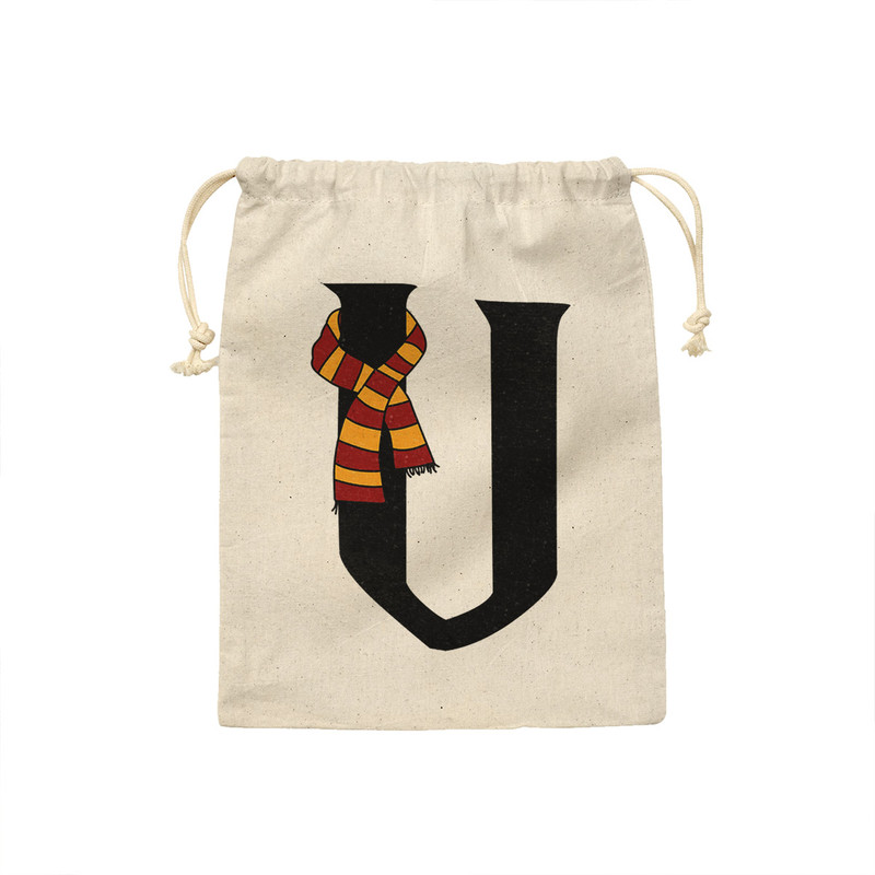 کیسه نان و سبزی ترمه طراحان ایده مدل حرف U هری پاتر کد cfp3050 - S