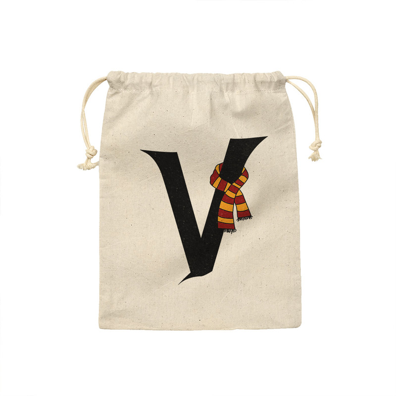 کیسه نان و سبزی ترمه طراحان ایده مدل حرف V هری پاتر کد cfp3051 - S