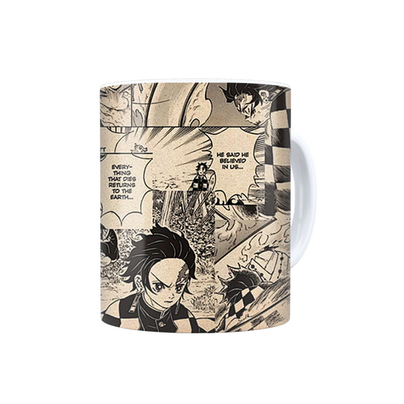 ماگ ترمه طراحان ایده مدل طرح دیمون اسلیر Demon slayer کد strm0389