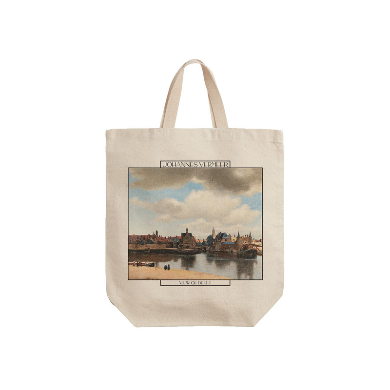 ساک خرید ترمه طراحان ایده مدل نمایی از دلفت از ورمر کد art0588 - S