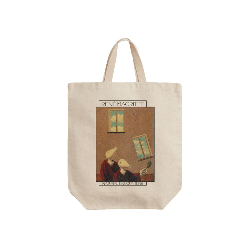 ساک خرید ترمه طراحان ایده مدل برخورد طبیعی از ماگریت کد art0402 - S