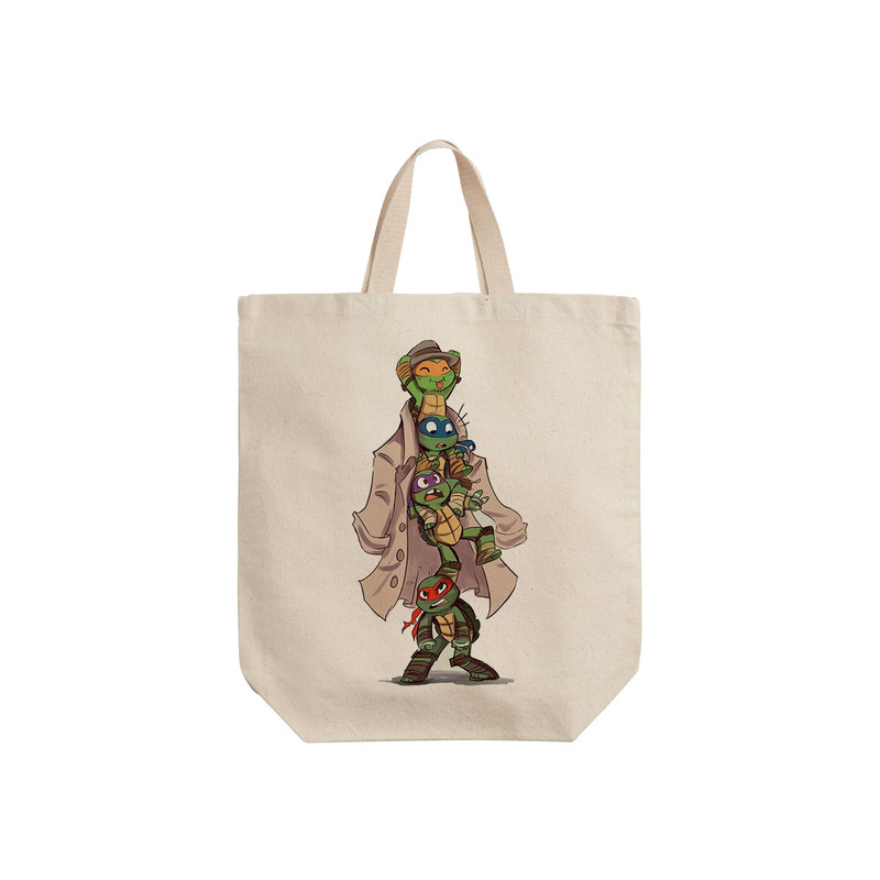 ساک خرید ترمه طراحان ایده مدل نینجاهای بازیگوش کد cfp1601 - S