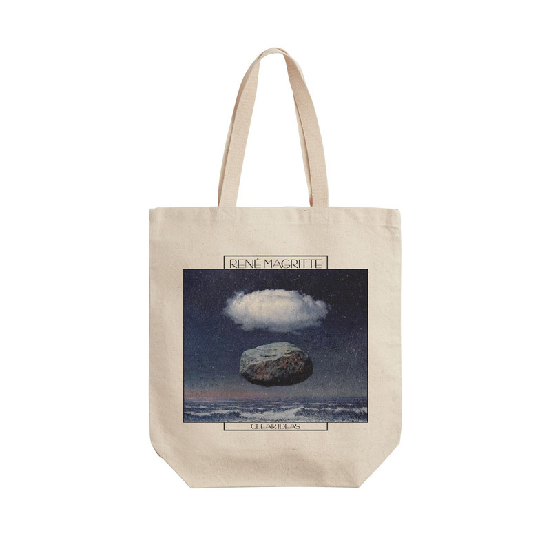 ساک خرید ترمه طراحان ایده مدل ایده پاک از ماگریت کد art0371  - L