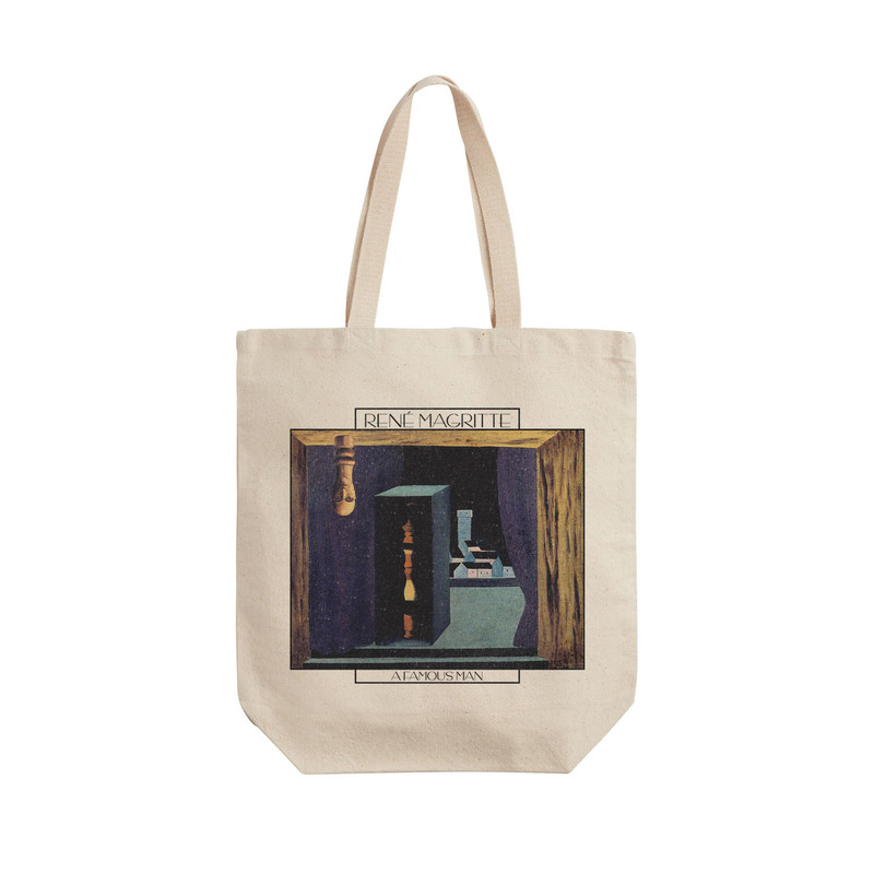 ساک خرید ترمه طراحان ایده مدل مرد مشهور از ماگریت کد art0361 - L