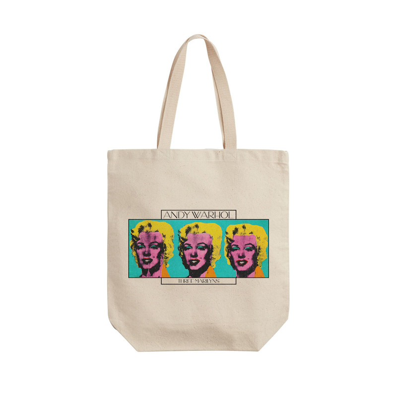 ساک خرید ترمه طراحان ایده مدل سه مریلین از وارهول کد art0888 - L