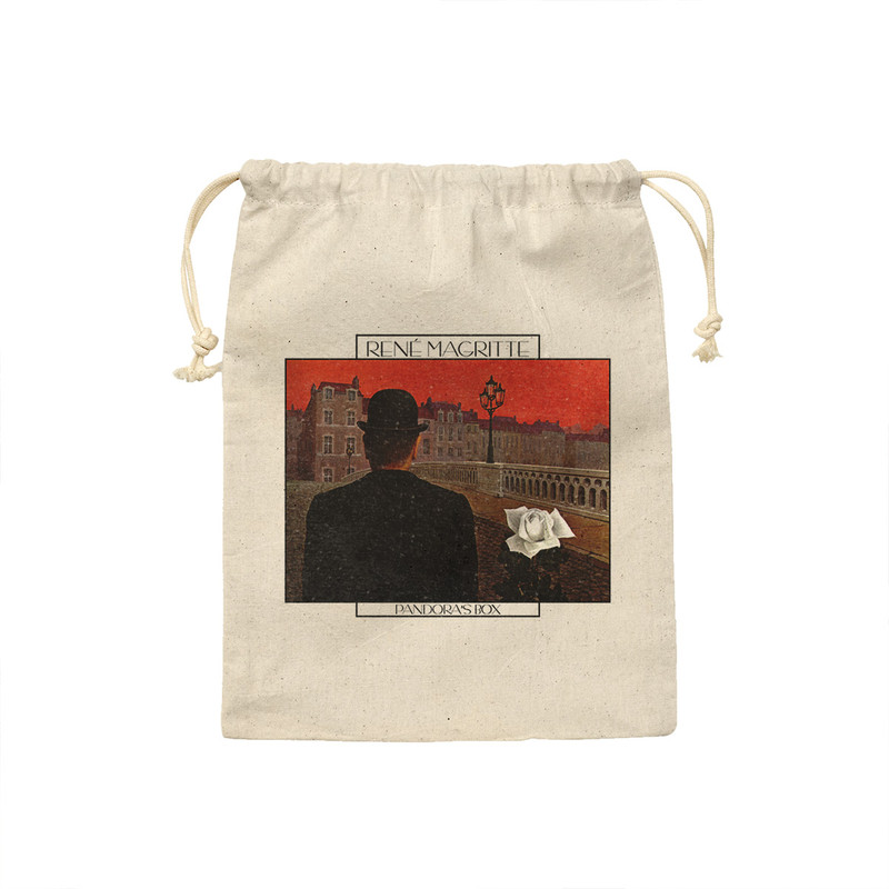 کیسه نان و سبزی ترمه طراحان ایده مدل جعبه پاندورا از ماگریت کد art0406 - S