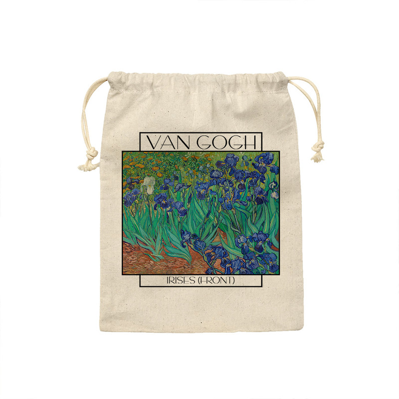 کیسه نان و سبزی ترمه طراحان ایده مدل زنبق ها از روبرو از ونگوگ کد art0059 - M