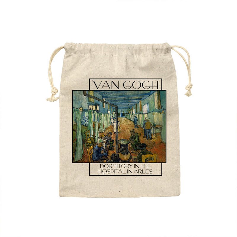 کیسه نان و سبزی ترمه طراحان ایده مدل خوابگاه بیمارستانی در آرلس از ونگوگ کد art0073 - M